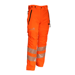 Treehog Hi-Vis Orange Chainsaw Trouser Type C Class 1