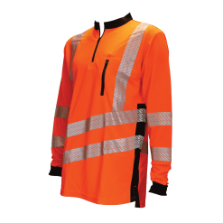 Treehog Long Sleeve T-Shirt - Hi Vis Orange
