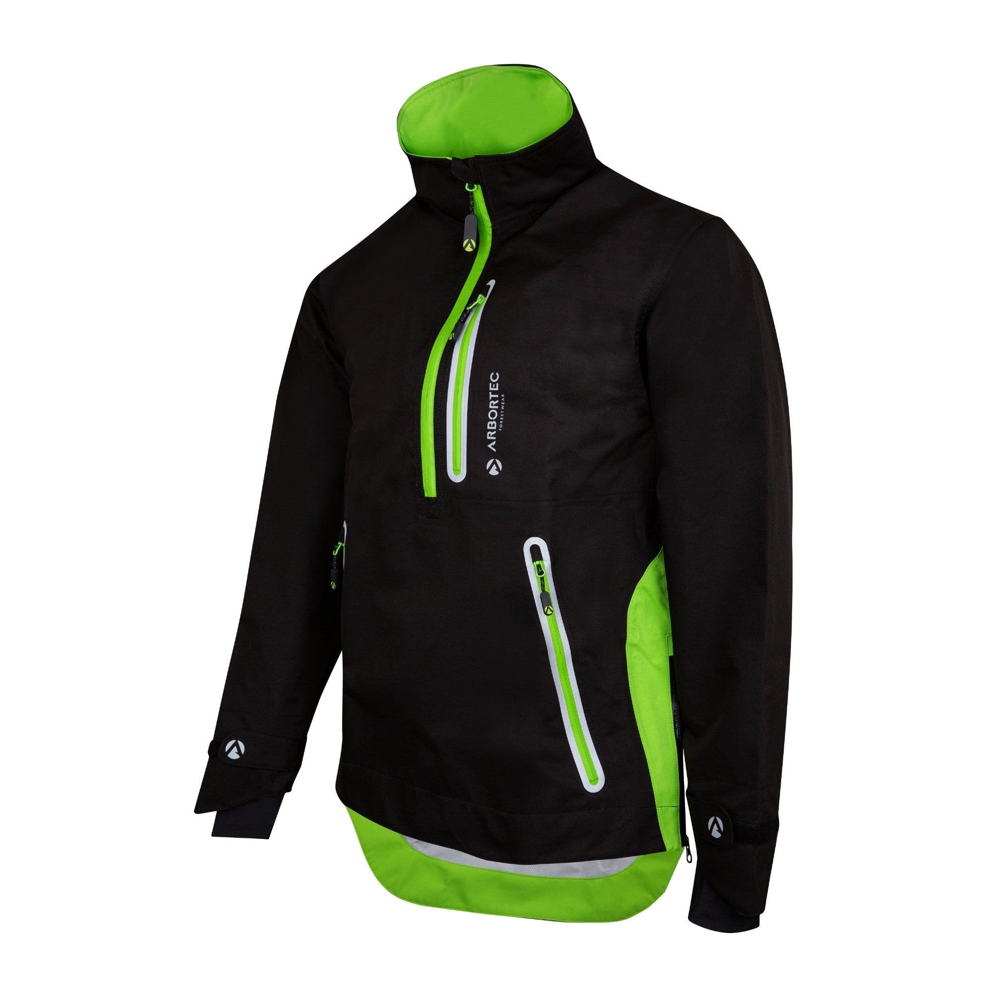 AT4400 Half Zip Waterproof Jacket - Black
