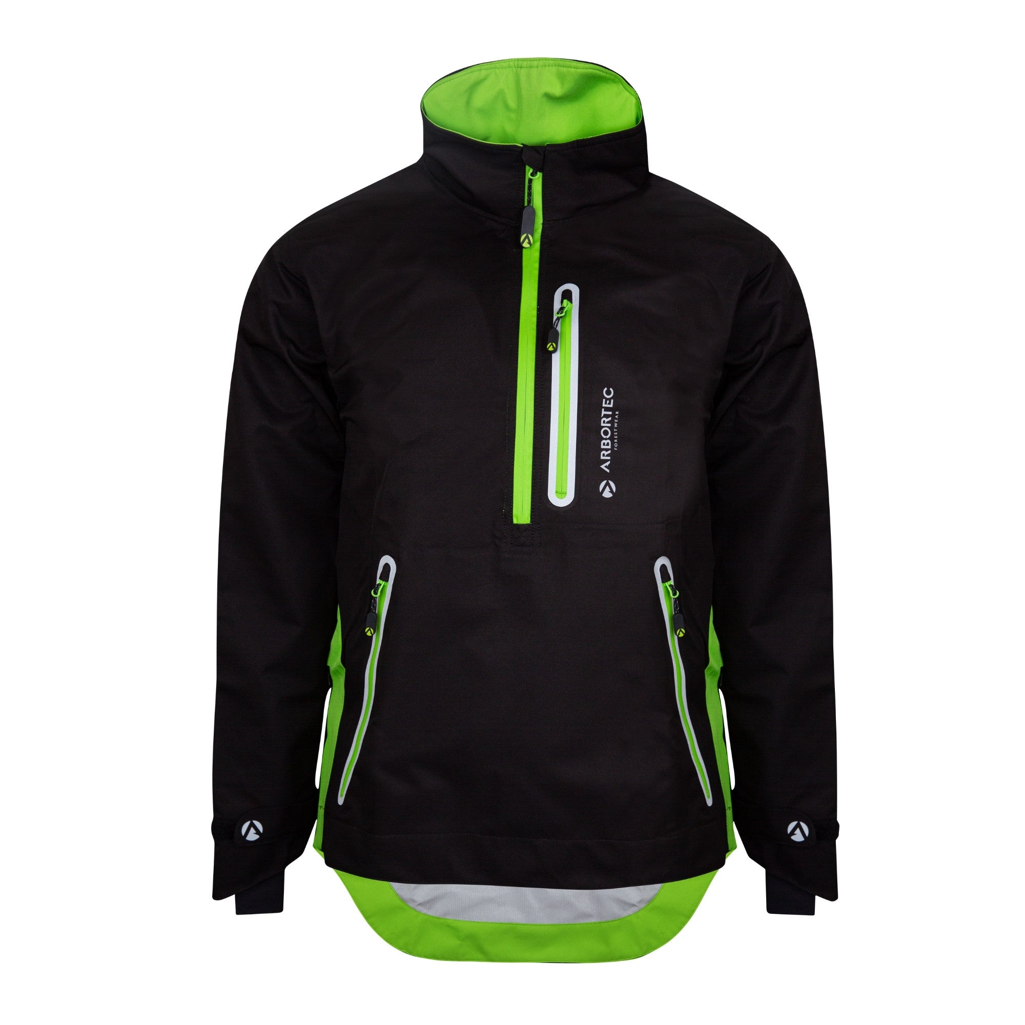 AT4400 Half Zip Waterproof Jacket - Black - Image 4