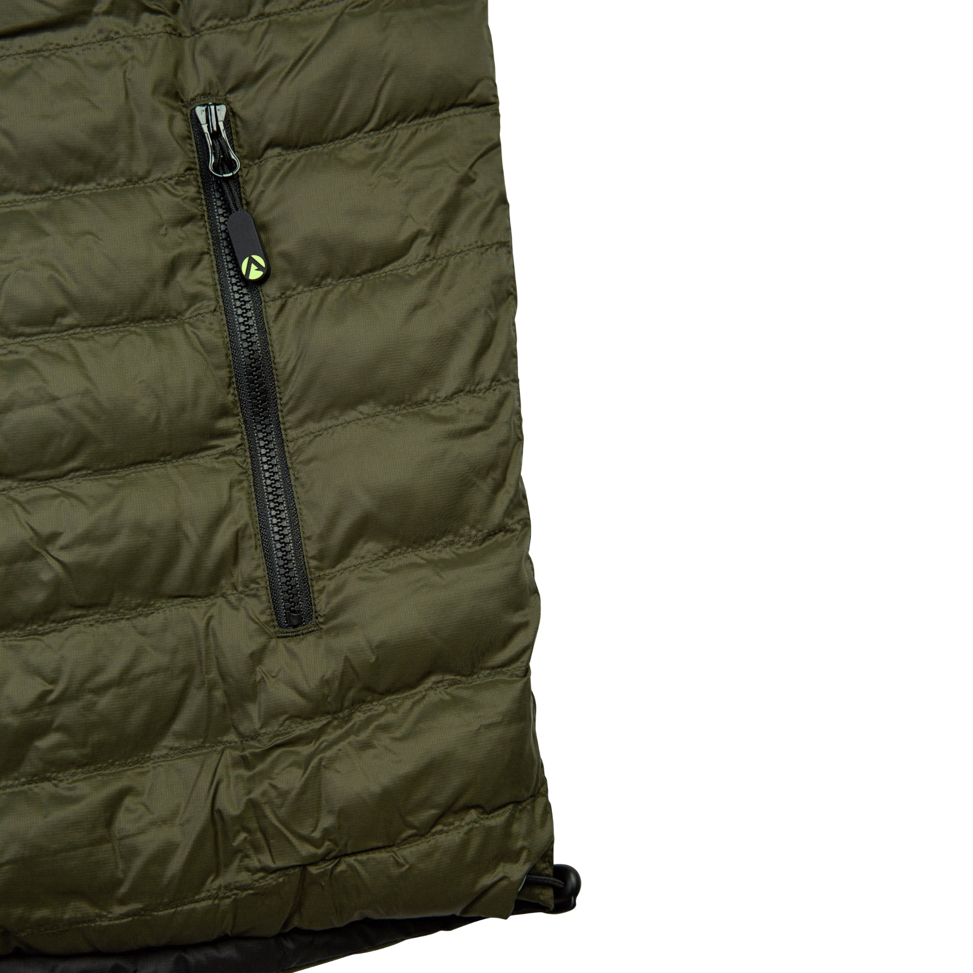 AT4600 - Reversible Puffer Jacket - Black/Olive - Image 12