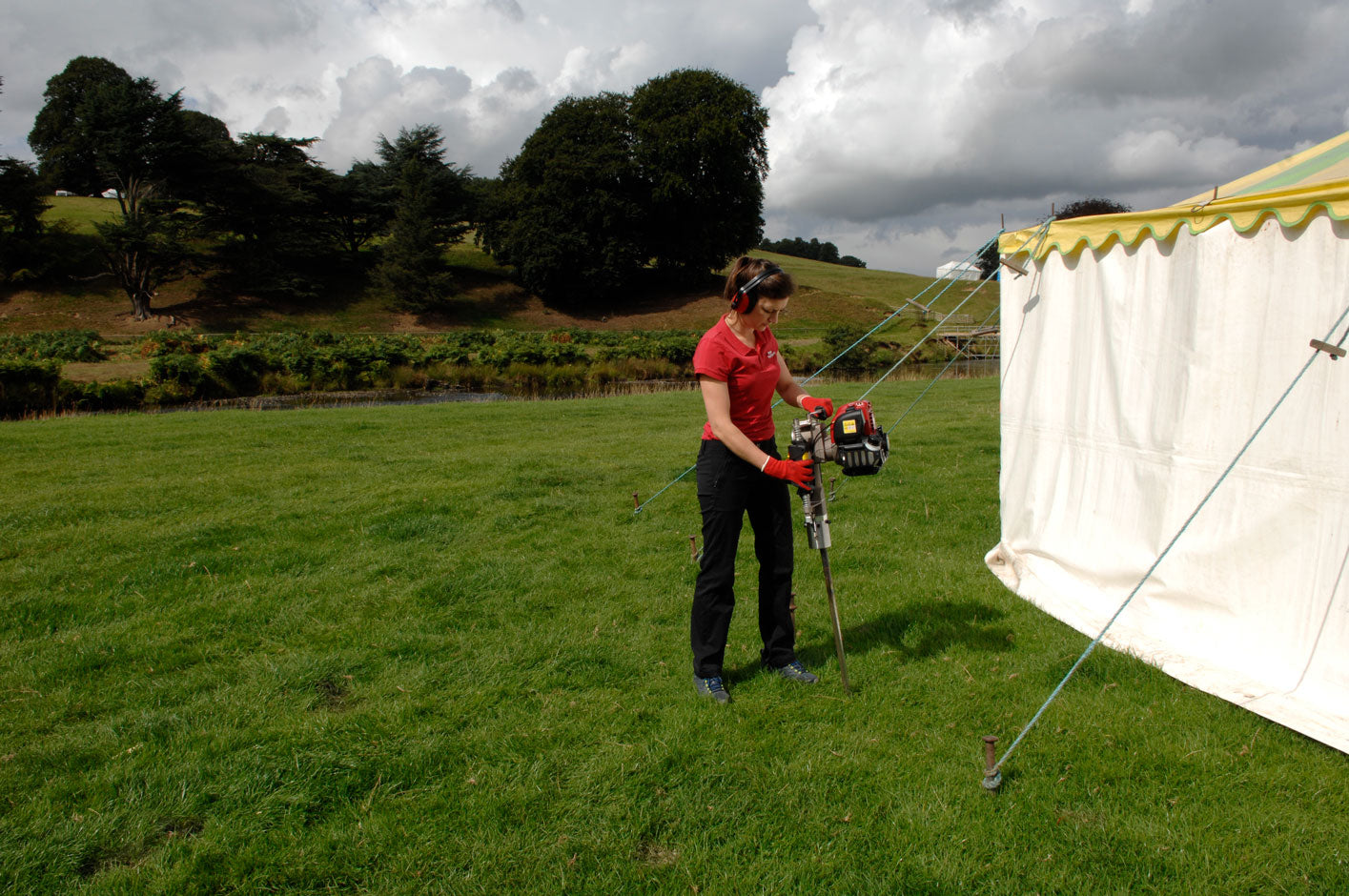 Easy Petrol Post Driver – Marquee Machine (Marquee35) - Image 2