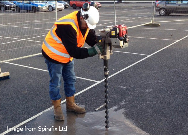 Easy Petrol Post Driver – Spirafix Machine (Spirafix35) - Image 2
